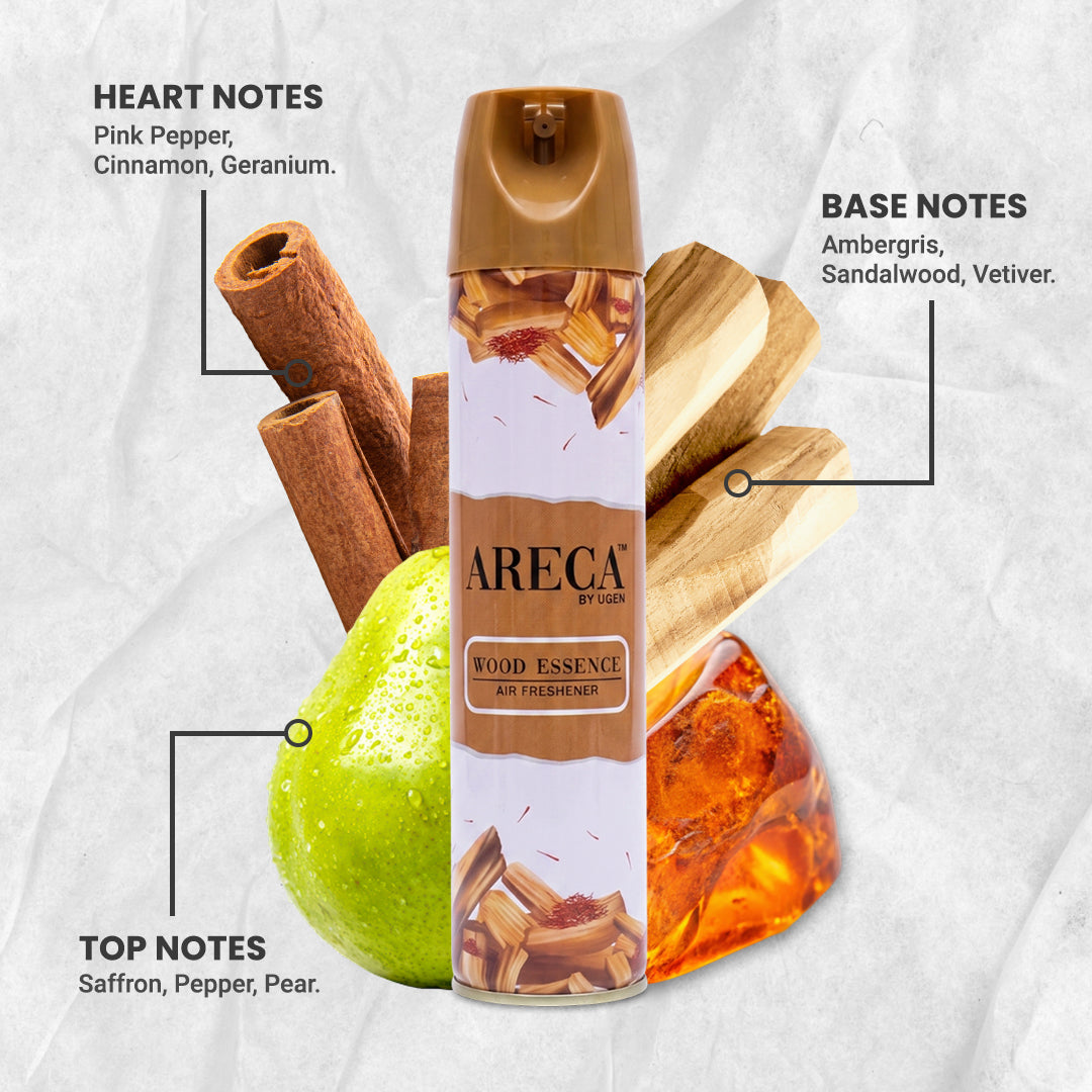 Areca Air Freshener Wood Essence 220ml
