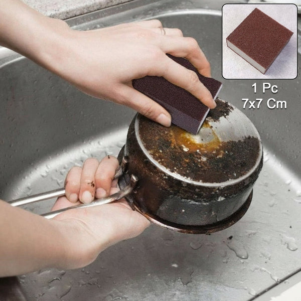 Multipurpose Kitchen Cleaning Sponge Scrub Block (7 X 7 Cm 1 Pc)