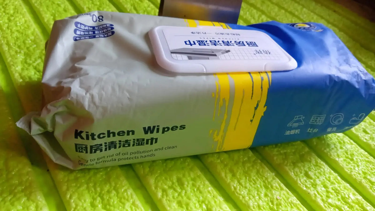 Kitchen Cleaning Wipes Strong Decontamination Kitchen Wipes Disposable Kitchen Wet Wipes Household Cloth Towel For Removing Grease Stains And Cleaning Glass (Pack Of 80 Pcs) HP DD