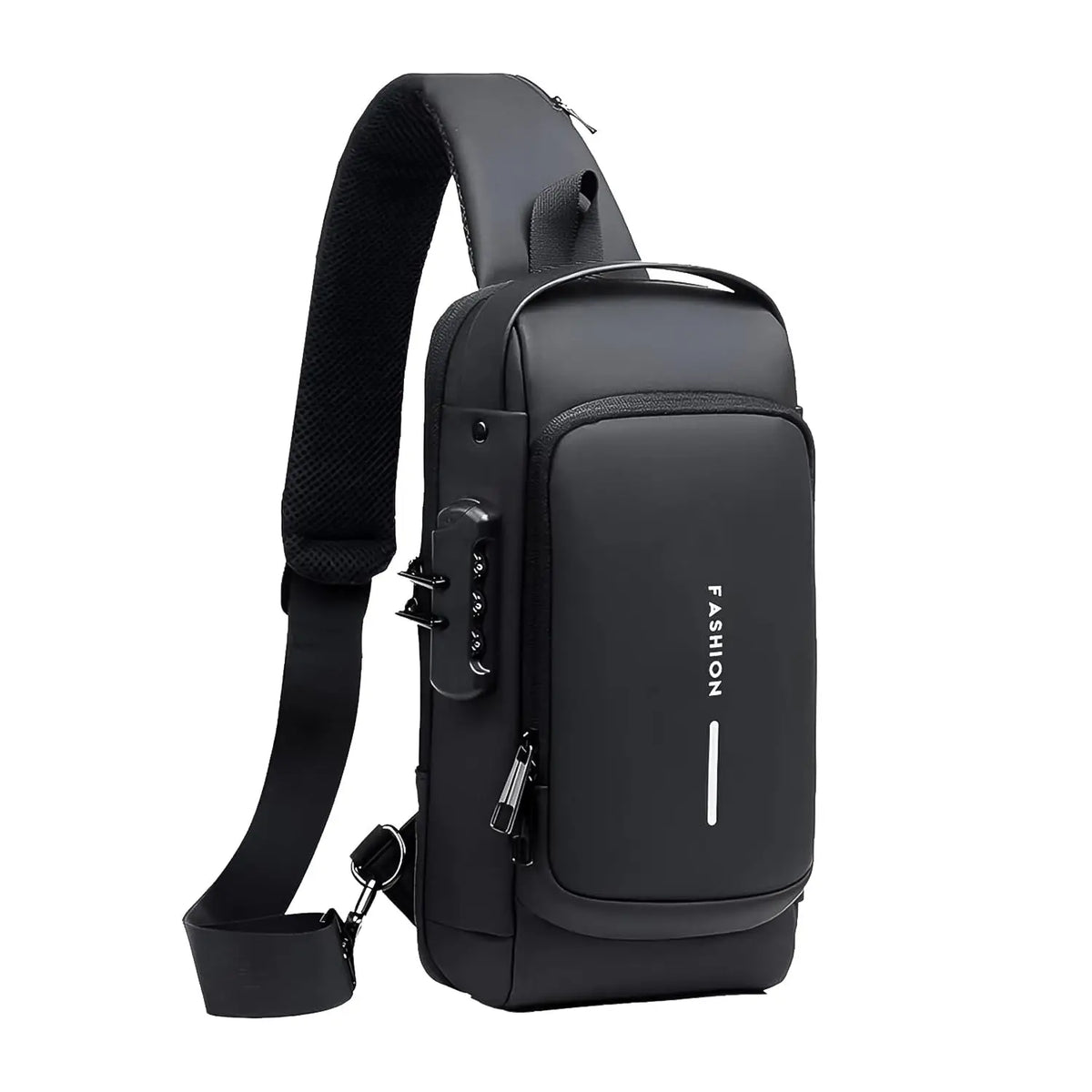 Trendy Anti-theft Crossbody Sling Bag With Usb Charging Port (1 Pc) HP DD