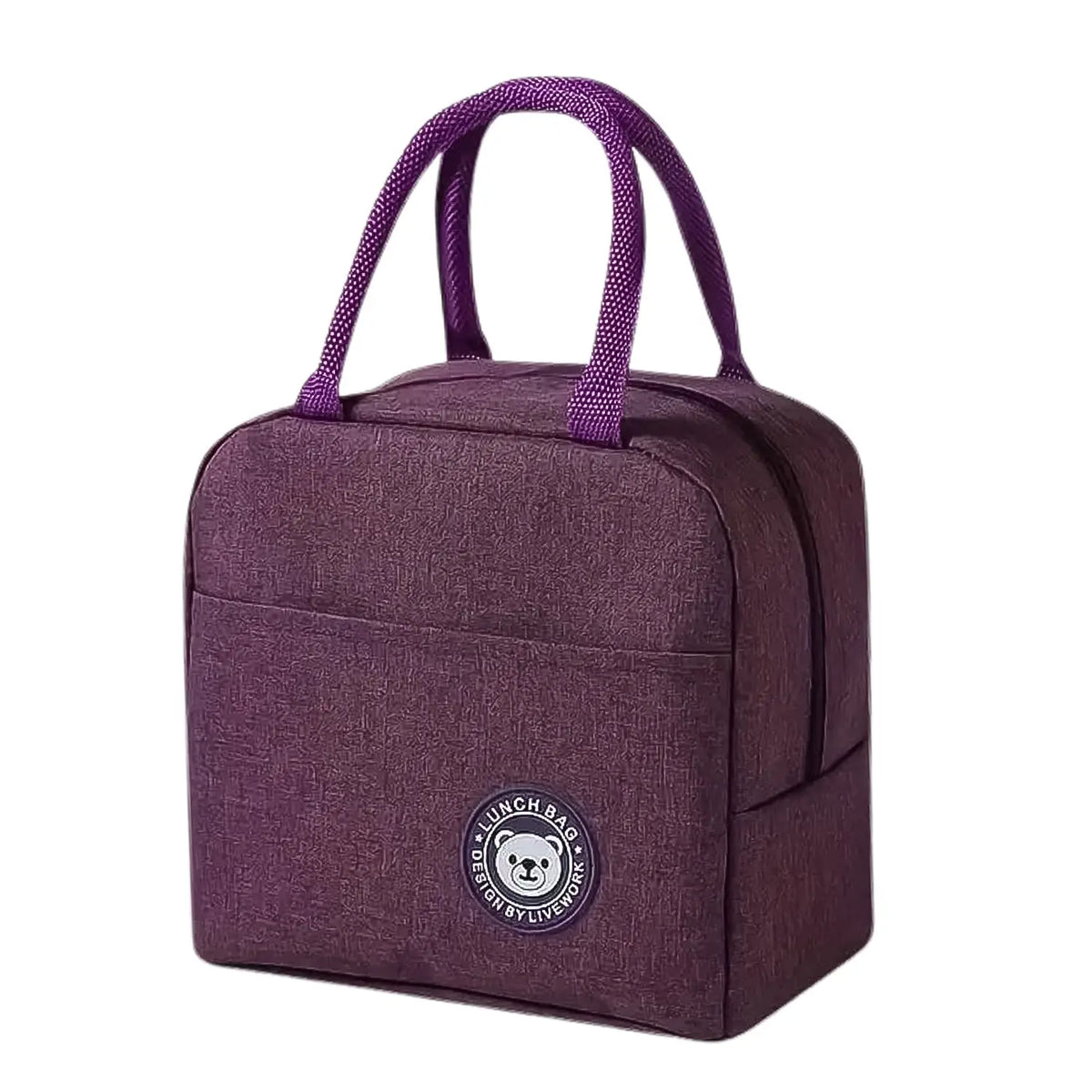 Lunch Box Bag For Women Men Insulated Lunch Bag With Zipper (1 Pc) HP DD
