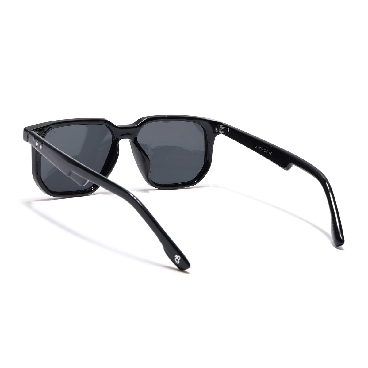 Eyejack Black Wayfarer Sunglasses for Men and Women - Style 2169 - view 6