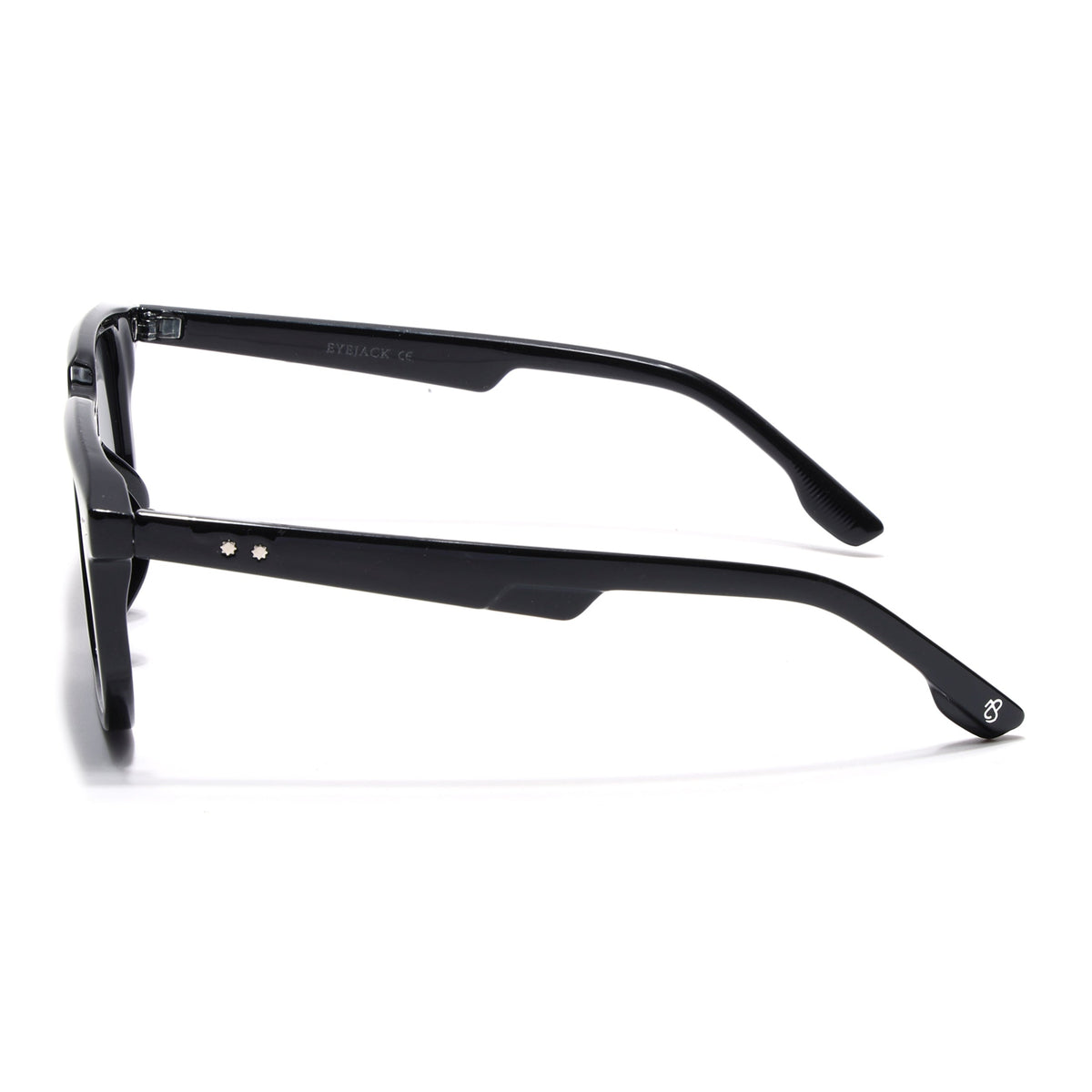 Eyejack Black Wayfarer Sunglasses for Men and Women - Style 2169 - view 7