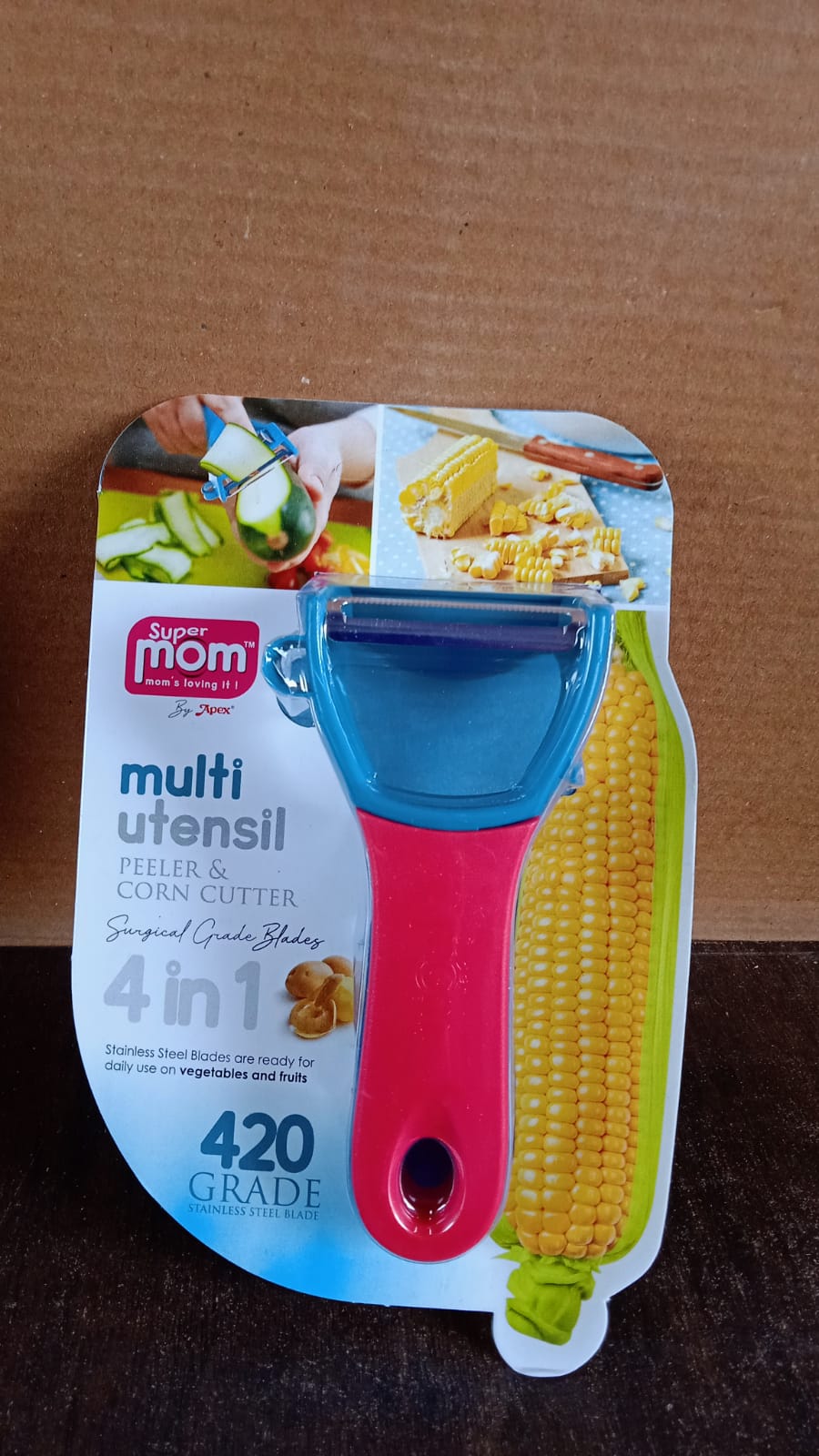 4-in-1 Multi-functional Vegetable Fruit Peeler (1 Pc)