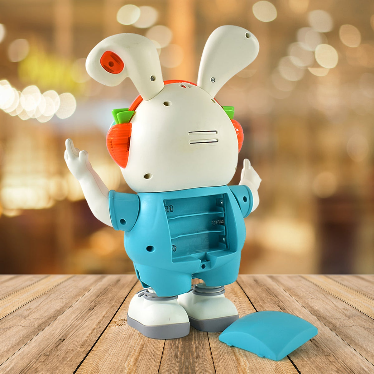 Swing Rabbit Musical Dancing Toy Interactive Bunny With Lights Sounds (1 Pc Battery Not Included) HP DD