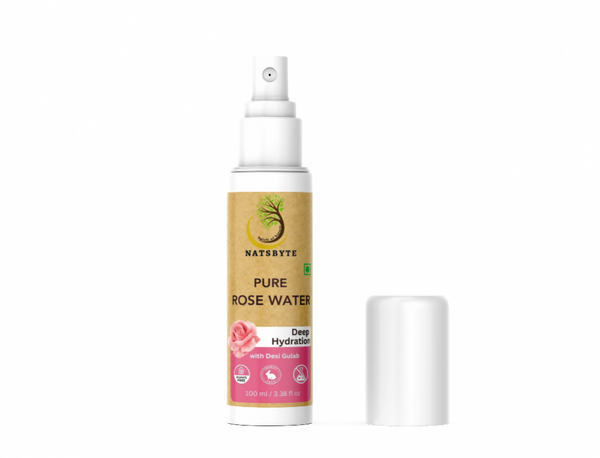 The Earth Trading 100% Pure & Natural Rose Water (100 ml)