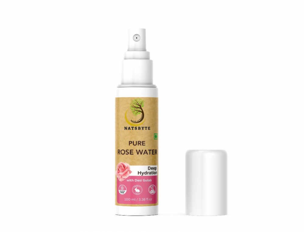 The Earth Trading 100% Pure & Natural Rose Water (100 ml) The Earth Trading company