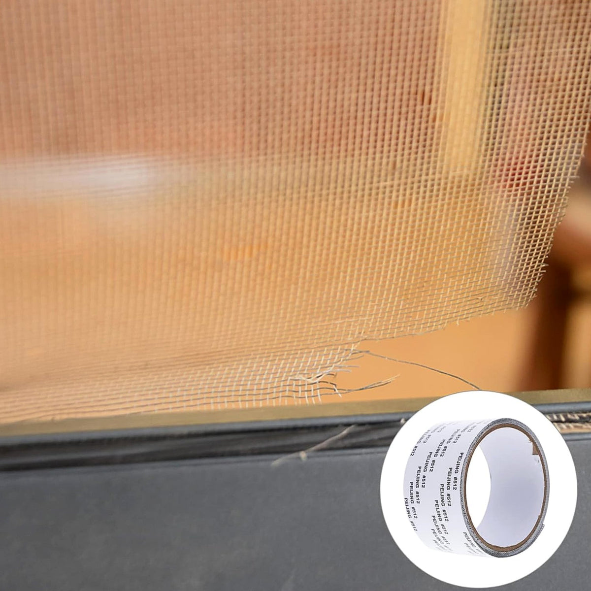 Self-adhesive Mosquito Net Repair Tape 2m X 5cm Roll 1 Pc HP DD