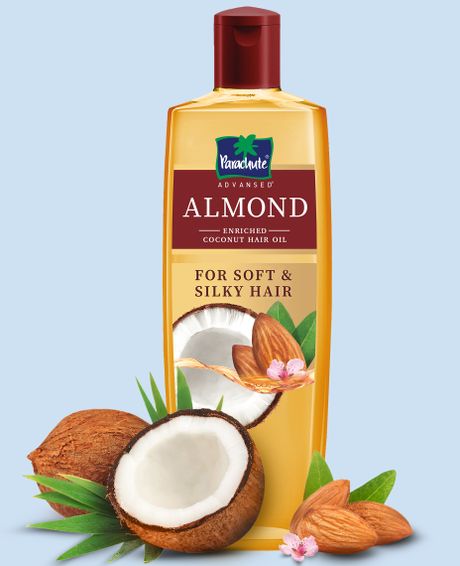 Parachute Advansed Almond-enriched Coconut Hair Oil (300 ml) HalfPe - FW -TPT