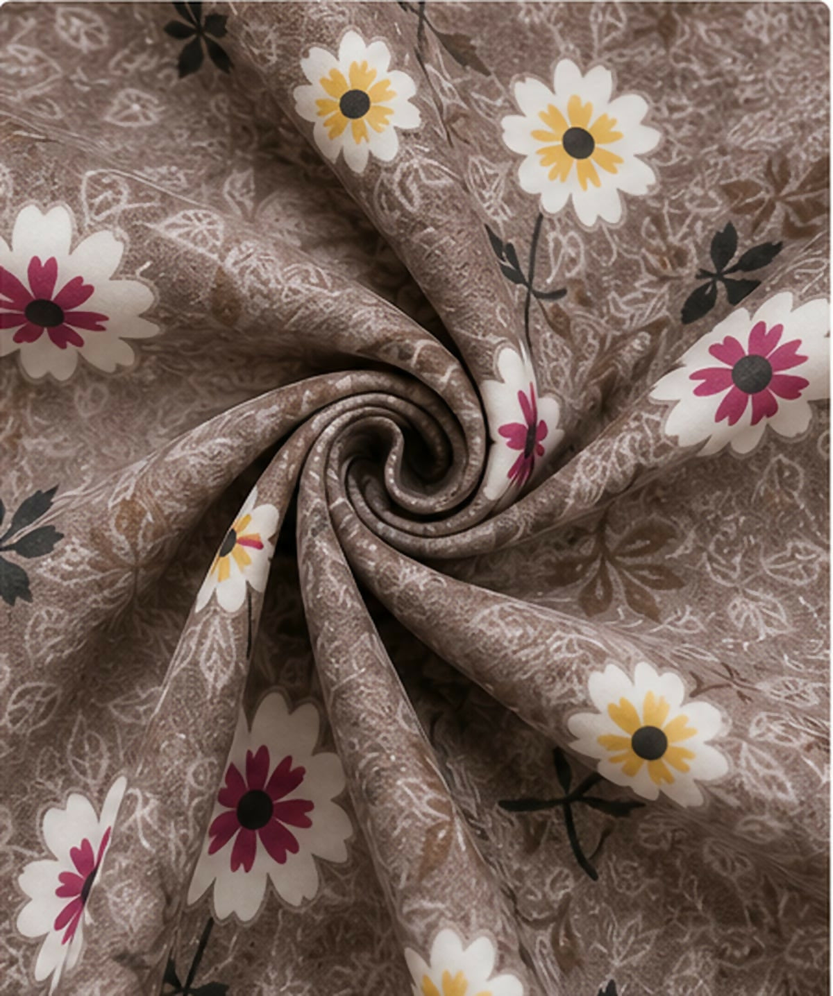 Dream Living Royal Floral Double Bedsheet Set – 220 × 240 cm