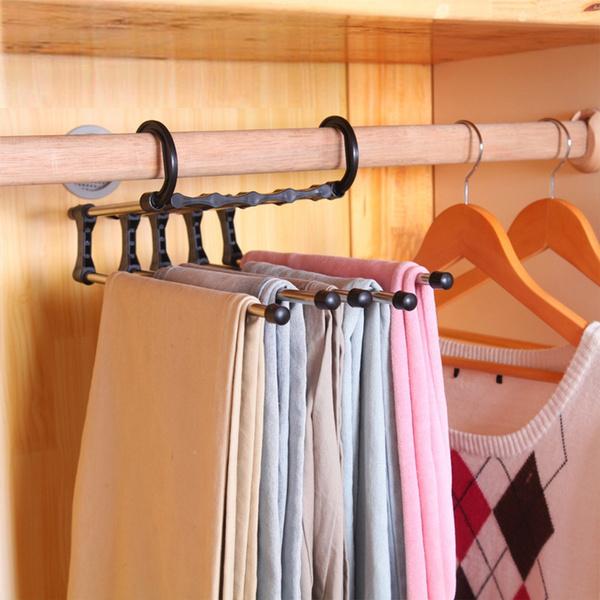 Adjustable Trouser Pants Hanger Organizer HP DD