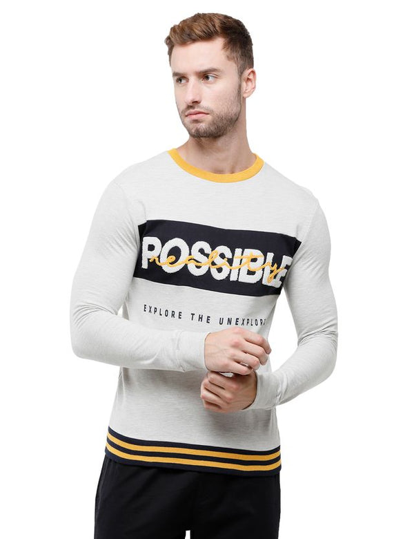 ARDEUR Mens Typography Printed Sweatshirts AFS01 ARDEUR