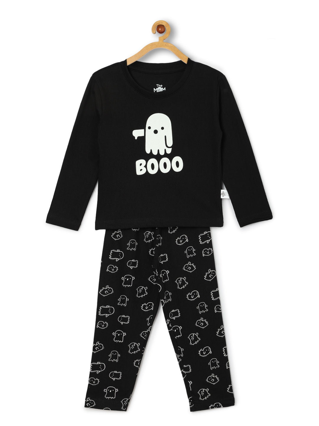 Baby and Kids Pajama Nightsuit Set - Boo Baby - TPS - MP - BOBYK - 0 - 6