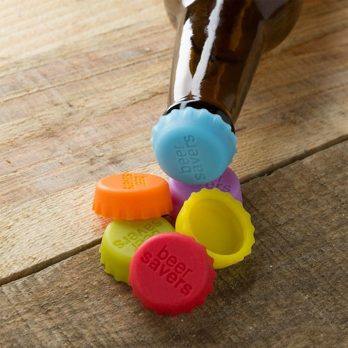 4789 Beer Savers Caps 6pc Used In Soda And Cold-drink Bottles For Covering Bottle Mouth. HP DD