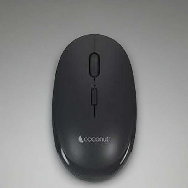 Coconut Glory Wireless & Bluetooth Mouse(Black)