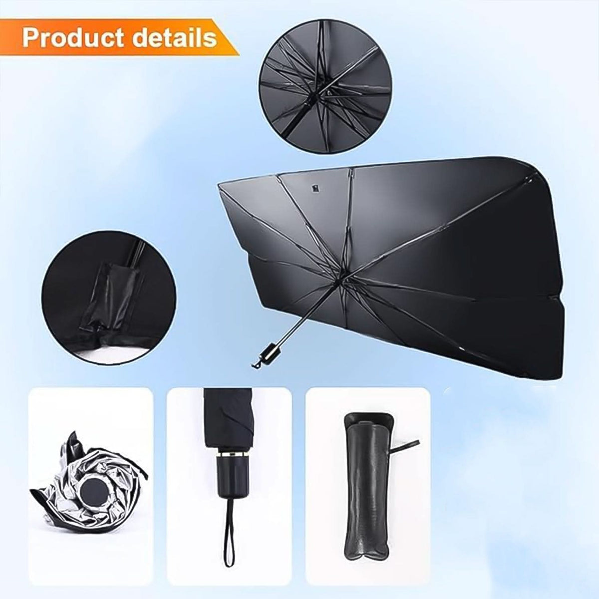 Windshield Umbrella Sun Shade Cover For Car (1 Pc) HP DD