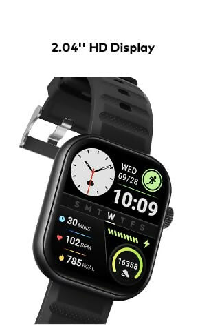 itel Alpha Edge Bluetooth Smartwatch with Square Touch Display LUCKY MOBILES & ELECTRONICS