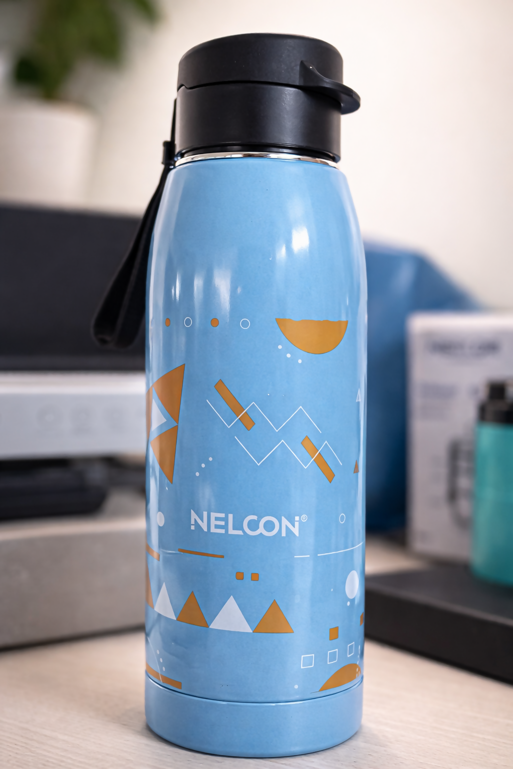 Nelcon Xpert Neo Steel-X Insulated Stainless Steel Water Bottle – 700 ml, Leak-Proof, Hot & Cold (Multicolor) HalfPe - FW -TPT