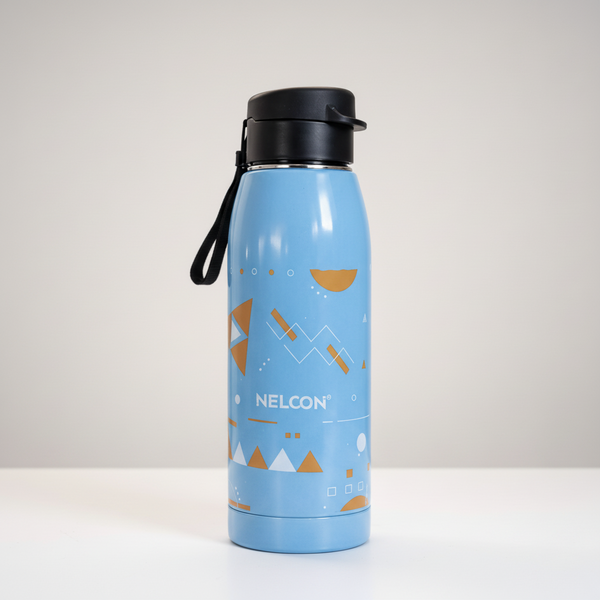 Nelcon Xpert Neo Steel-X Insulated Stainless Steel Water Bottle – 700 ml, Leak-Proof, Hot & Cold (Multicolor) HalfPe - FW -TPT