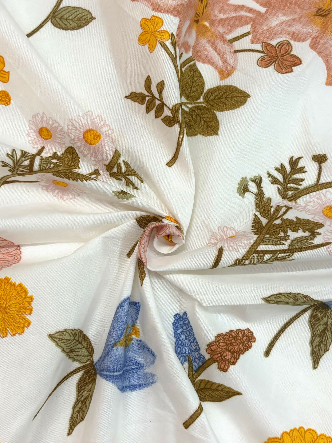 GAURA Elegant Micro Polyester Double Bedsheet for Bedroom Use – Soft Touch, Easy Wash & Daily Comfort (218 x 240 cm) PANCHAJANYA FASHIONS