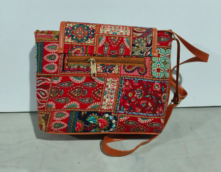 Artistic Tribal Print Shoulder Handbag with Versatile Crossbody Strap for women /girls (TPT) NATIONALBAGS & BELTS