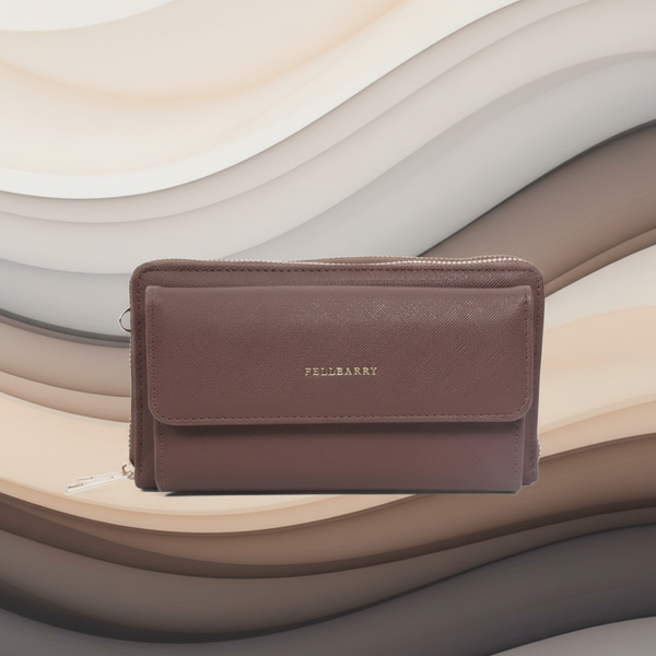 Stylish Sling Bag for Girls & Women - Brown SUPER