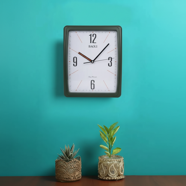 Plastic Analog Wall Clock - 35 cm SUPER