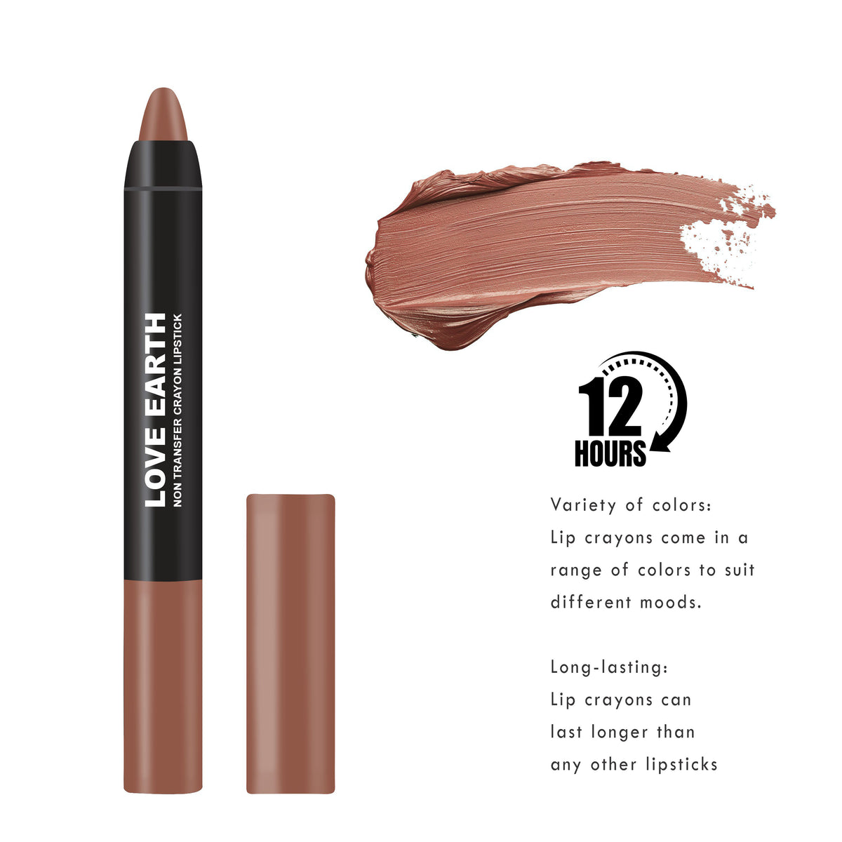 Love Earth Lip Crayon Juniper LE272 - Image 4