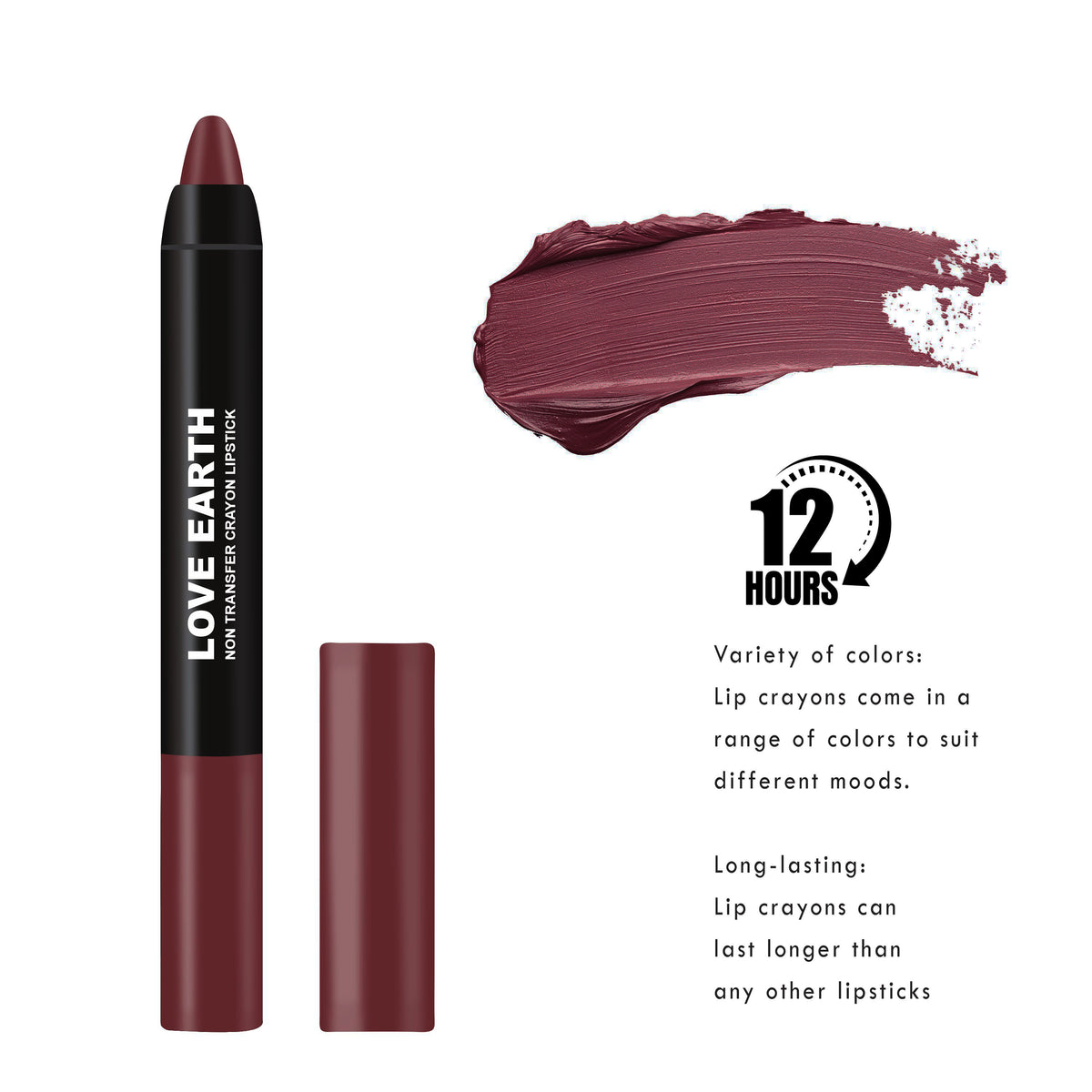 Love Earth Lip Crayon Iris LE269 - Image 4