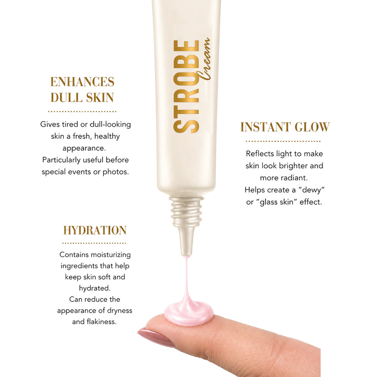Love Earth 4 in 1 Strobe Cream Rose Gold - image 4