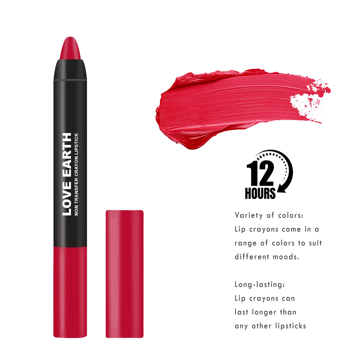 Love Earth Lip Crayon Firewood LE274 - Image 4