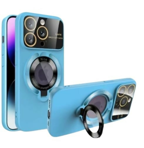 Sky Blue iPhone 15 Pro Max Protective Mobile Cover Bindal