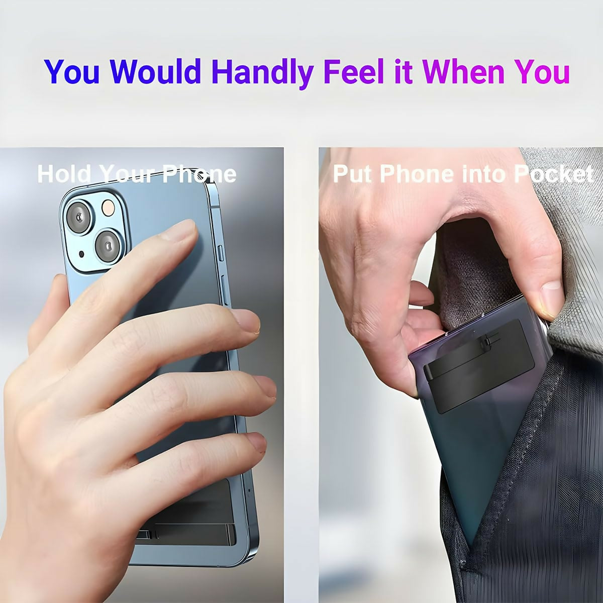 Multi-Angle Phone Stand Universal Mobile Holder for Vertical & Horizontal Use (1 Pack)