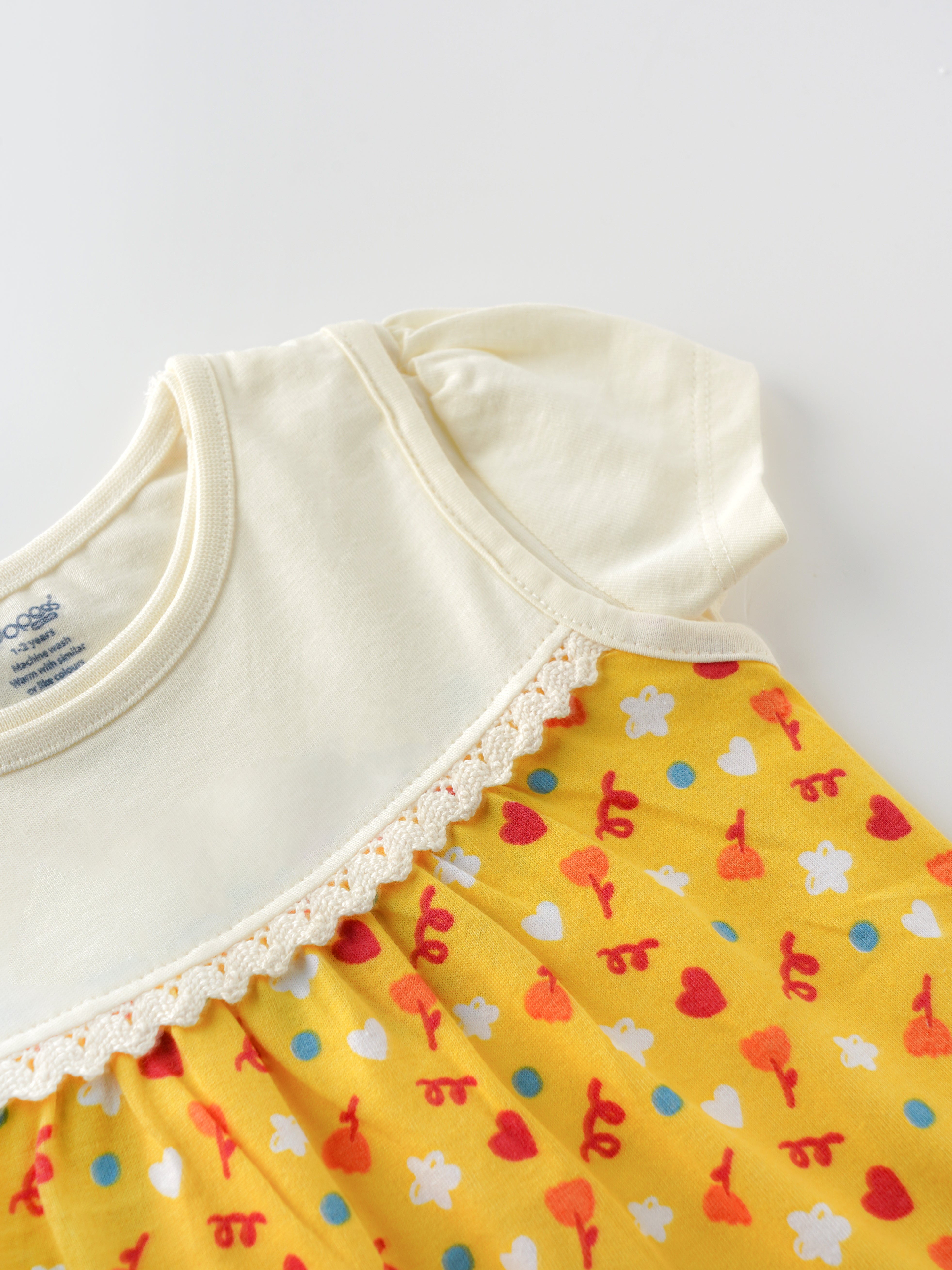 Fashionable Cotton Dress for Girls - Image 2