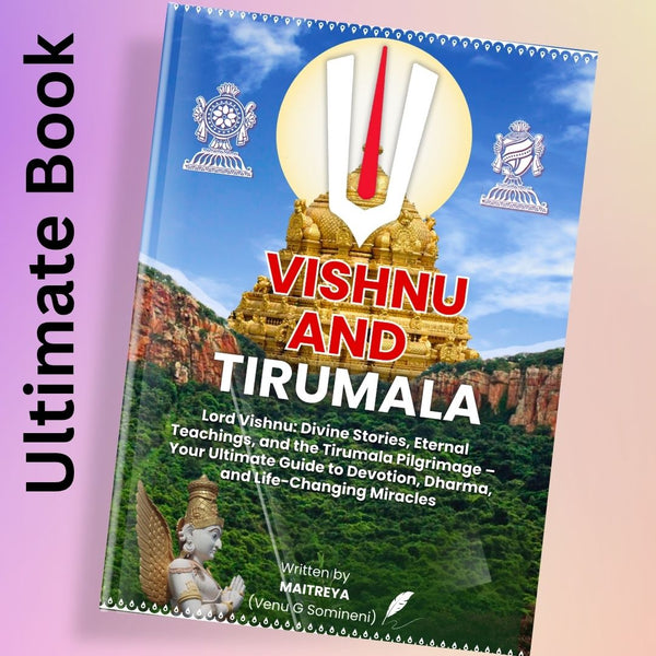 Vishnu and Tirumala: Divine Stories, Eternal Teachings, and the Tirumala Pilgrimage – Your Ultimate Guide to Devotion, Dharma, and Life-Changing Miracles (Physical Book)