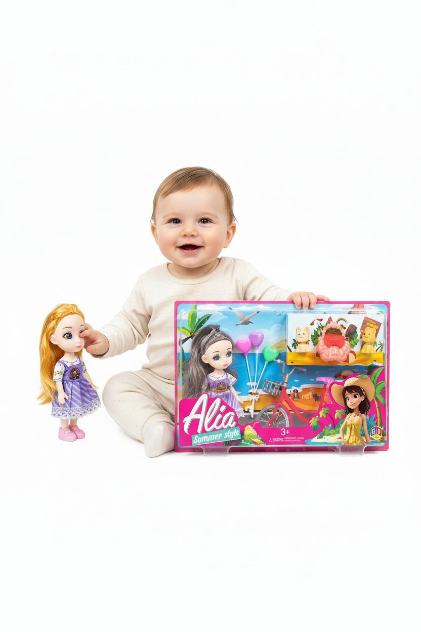 Alia Summer Time Barbie Set SUPER