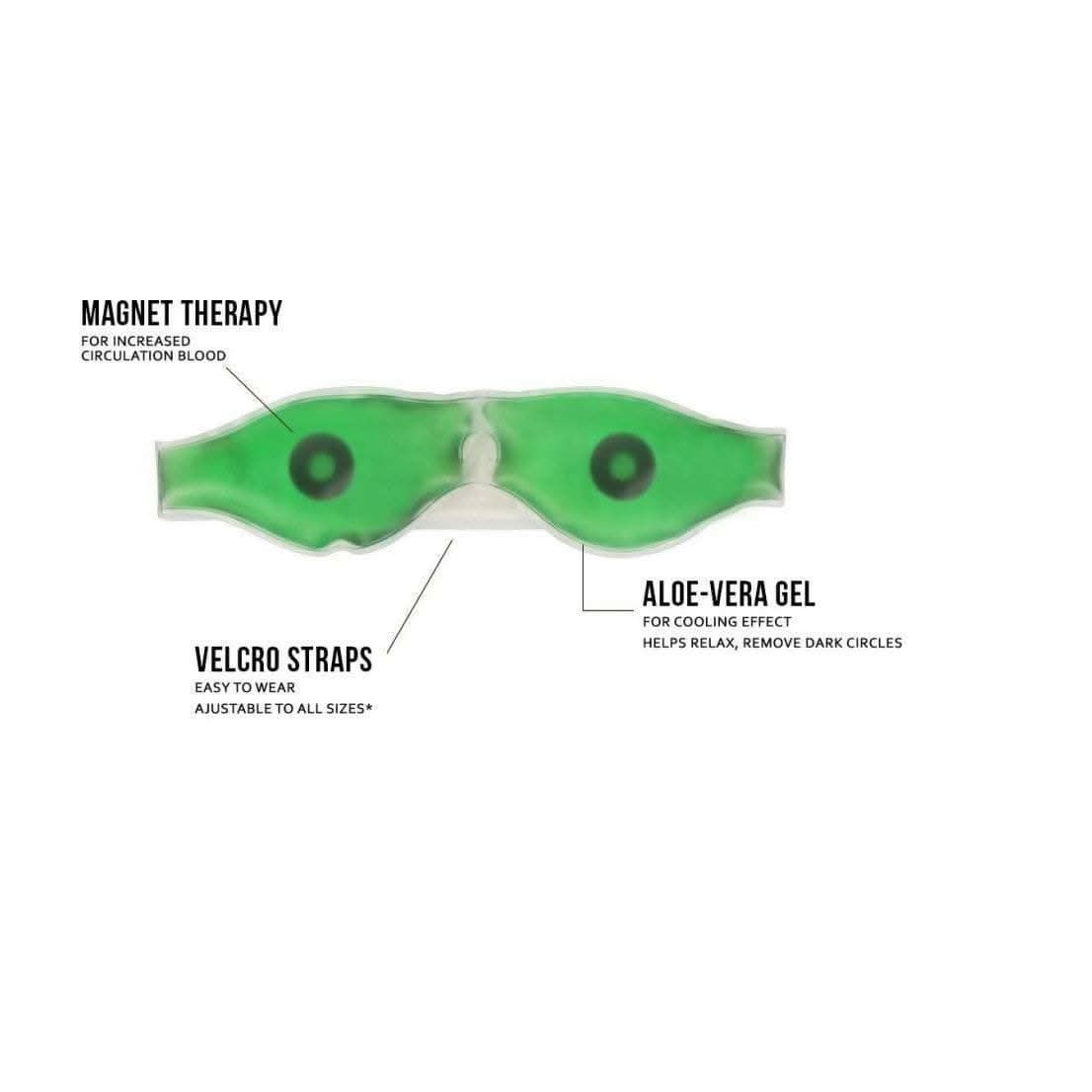 Aloe Vera Cool Gel Eye Mask - HalfPe