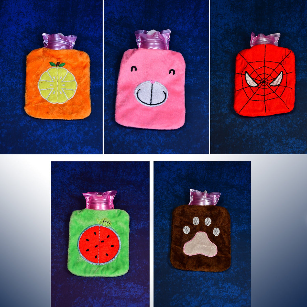 Mini 1pc Mix Design Hot Water Bag For Pain Relief. HP DD