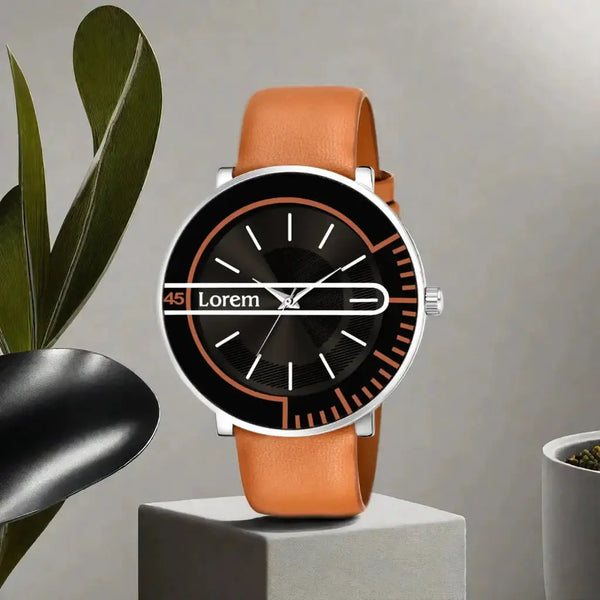 LOREM Multicolor Designer Case Analog Watch For Men LR71 LOREM