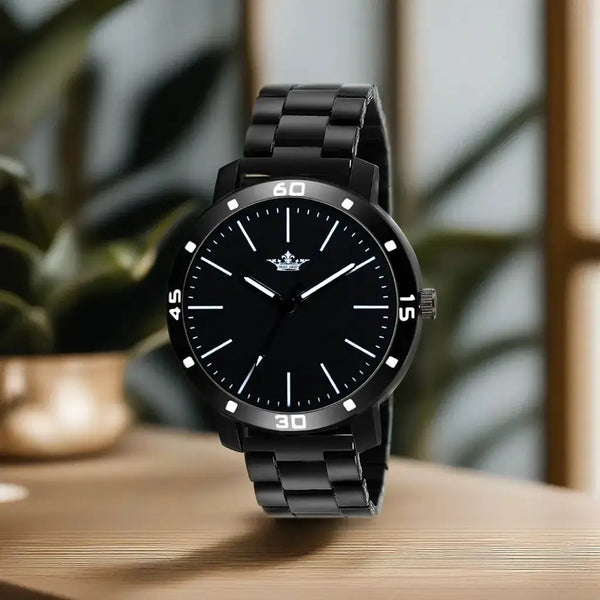 LOREM Black Dark Edition Analog Watch For Men LR112 LOREM