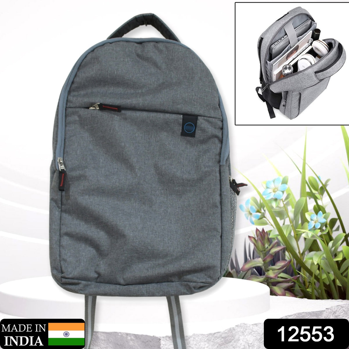 Laptop Bag With Adjustable Shoulder Strap Storage Pockets Lightweight Water-resistant Travel-friendly Bag Office Bag School Bag College Bag Business Bag