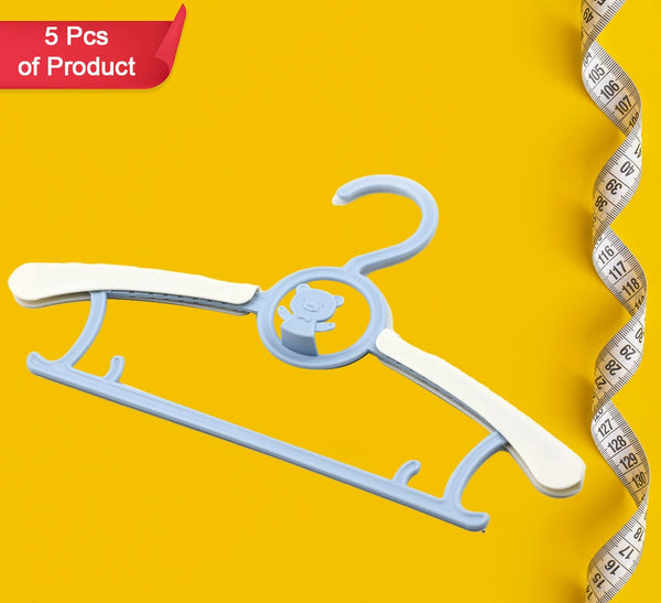 Large Dress Hanger Plastic Adjustable Child Plastic Hangers Space Saving Lightweight Hangers For Clothes Coat Shirt Closet Cloth Hangers Ideal (5pc)