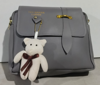 Synthetic Leather Casual Trendy Shoulder Water Resistant Crossbody Side Slingbag With Teedy For Women (TPT) NATIONALBAGS & BELTS