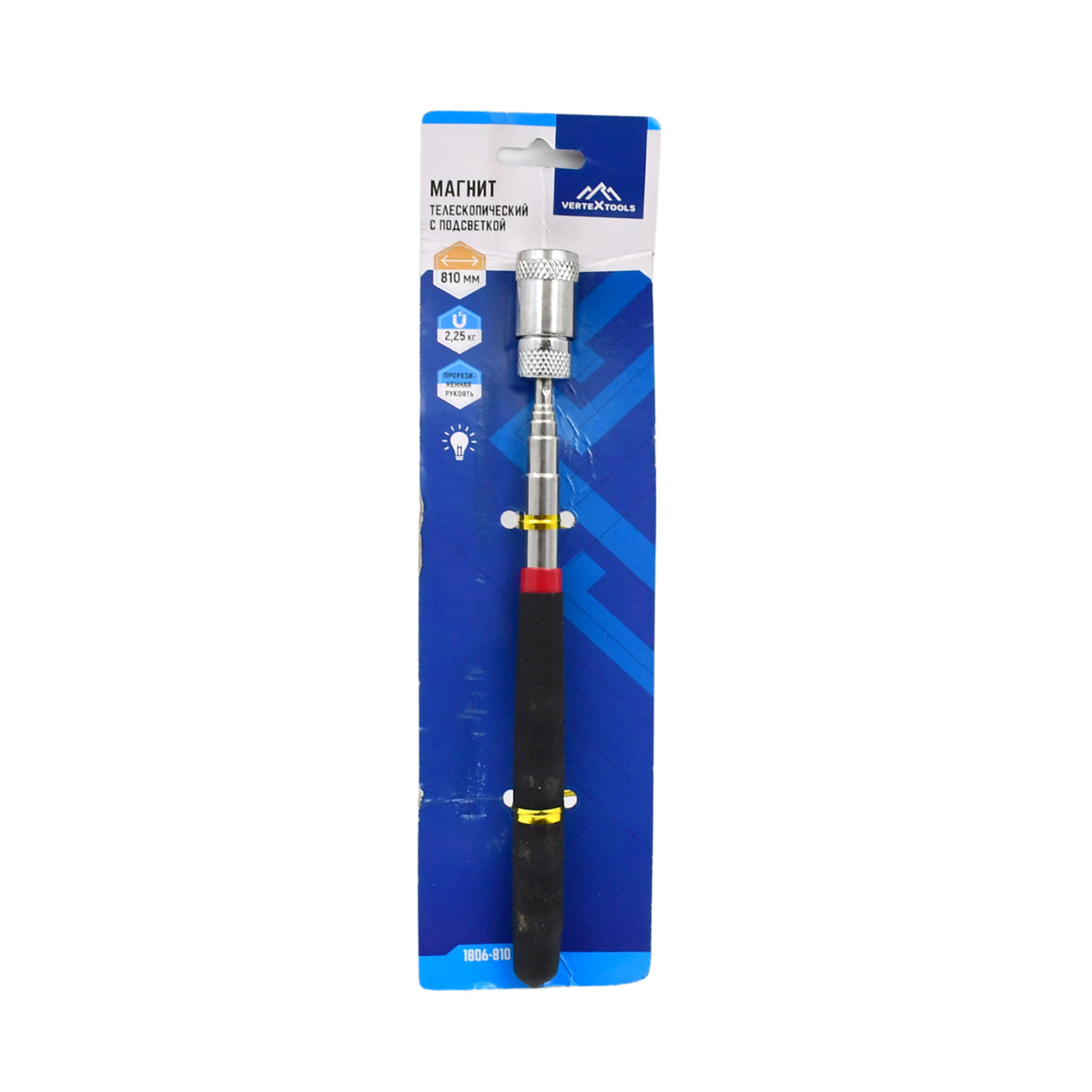 1 Pc Telescopic Pick up Tool Magnetic Mini LED Magnet Tool for Picking up Screwdriver Nuts and Bolts Metal Screw Hand Tools