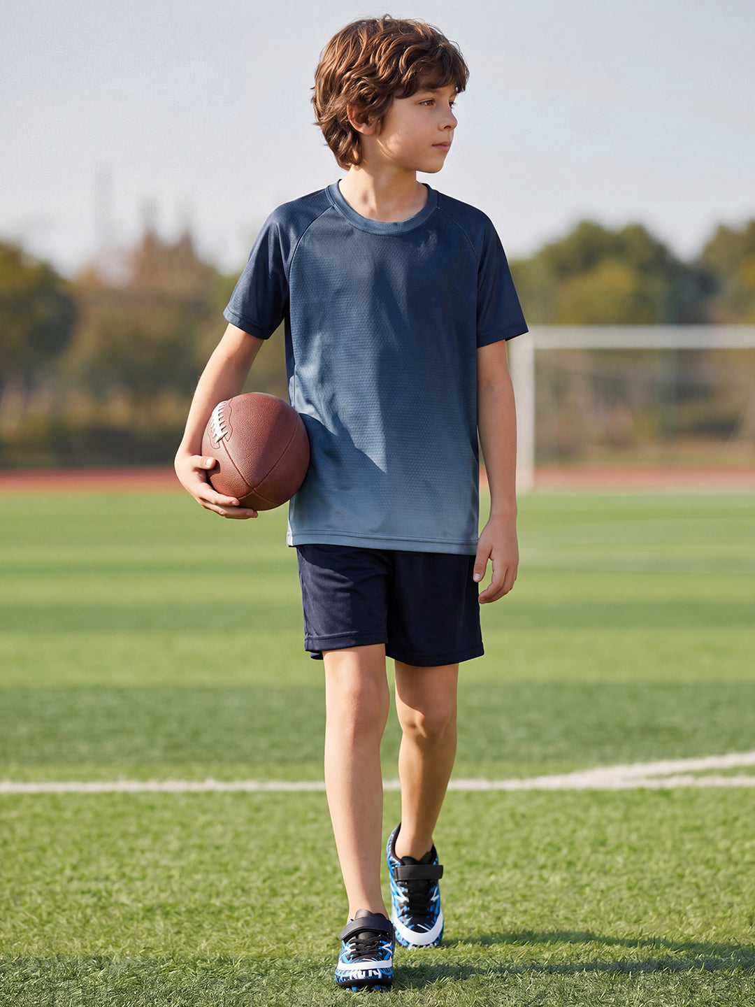 Lil Tomatoes Boys Sportswear Sets - Navy Blue