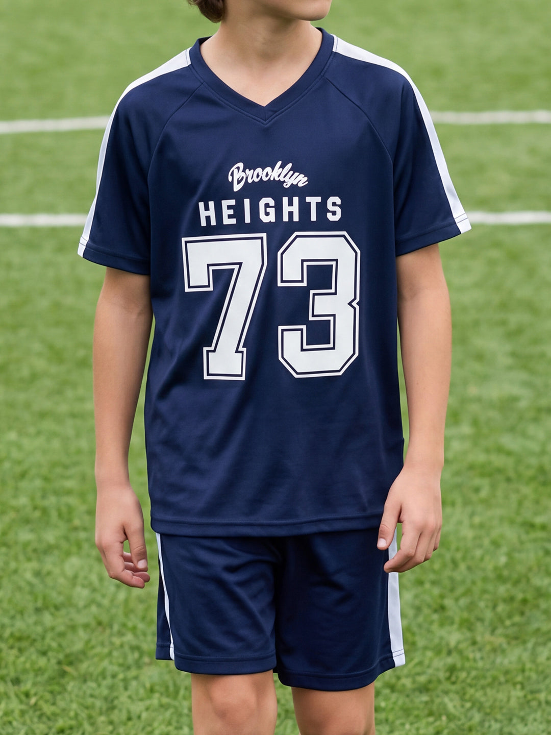 Lil Tomatoes Boys Sportswear Sets - Navy Blue