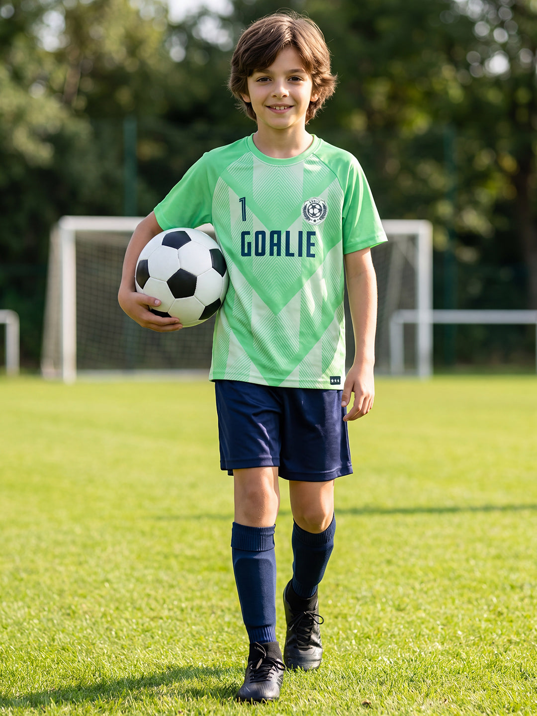 Lil Tomatoes Boys Sportswear Sets - Green