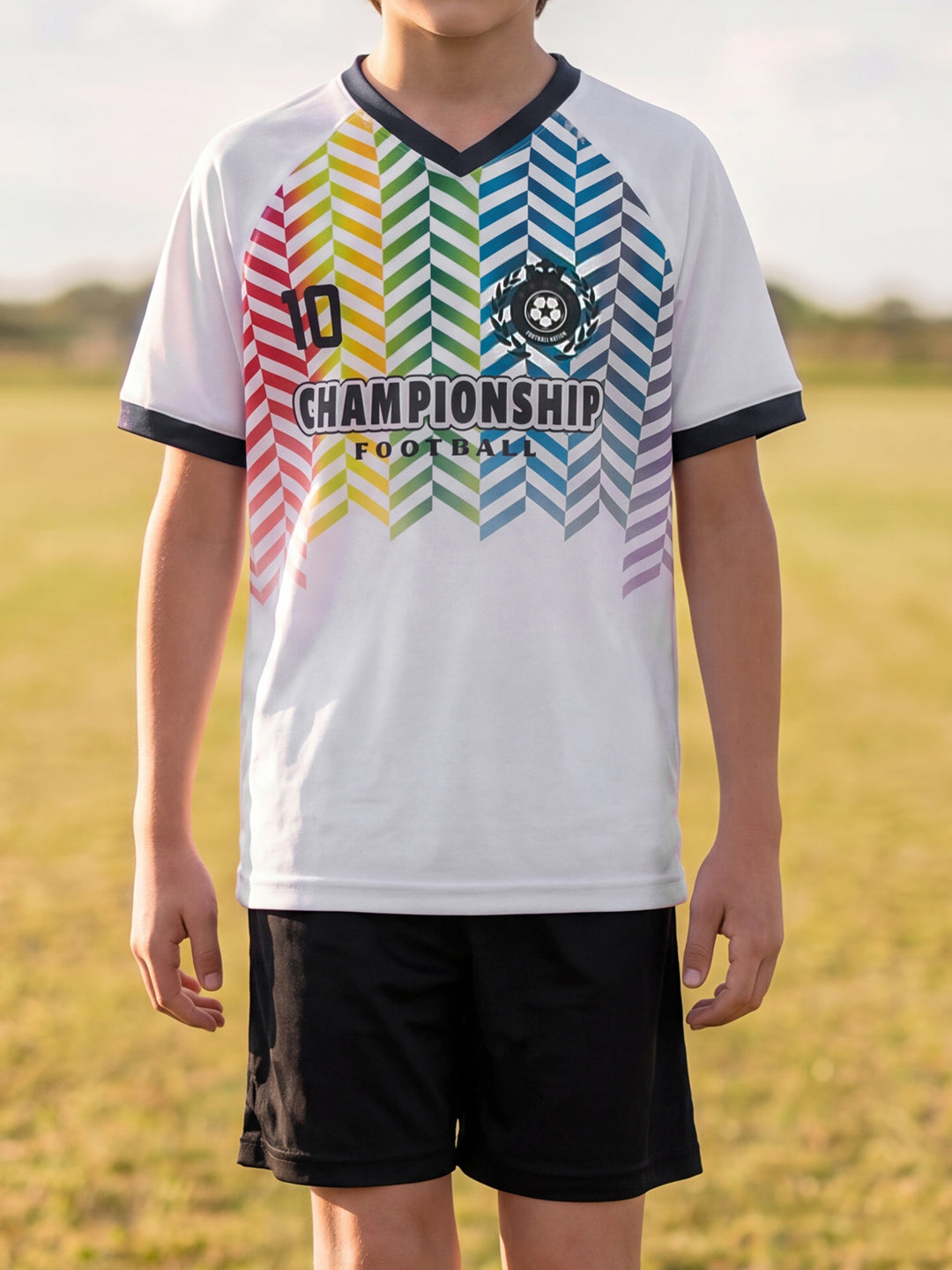 Lil Tomatoes Boys Sportswear Sets - White