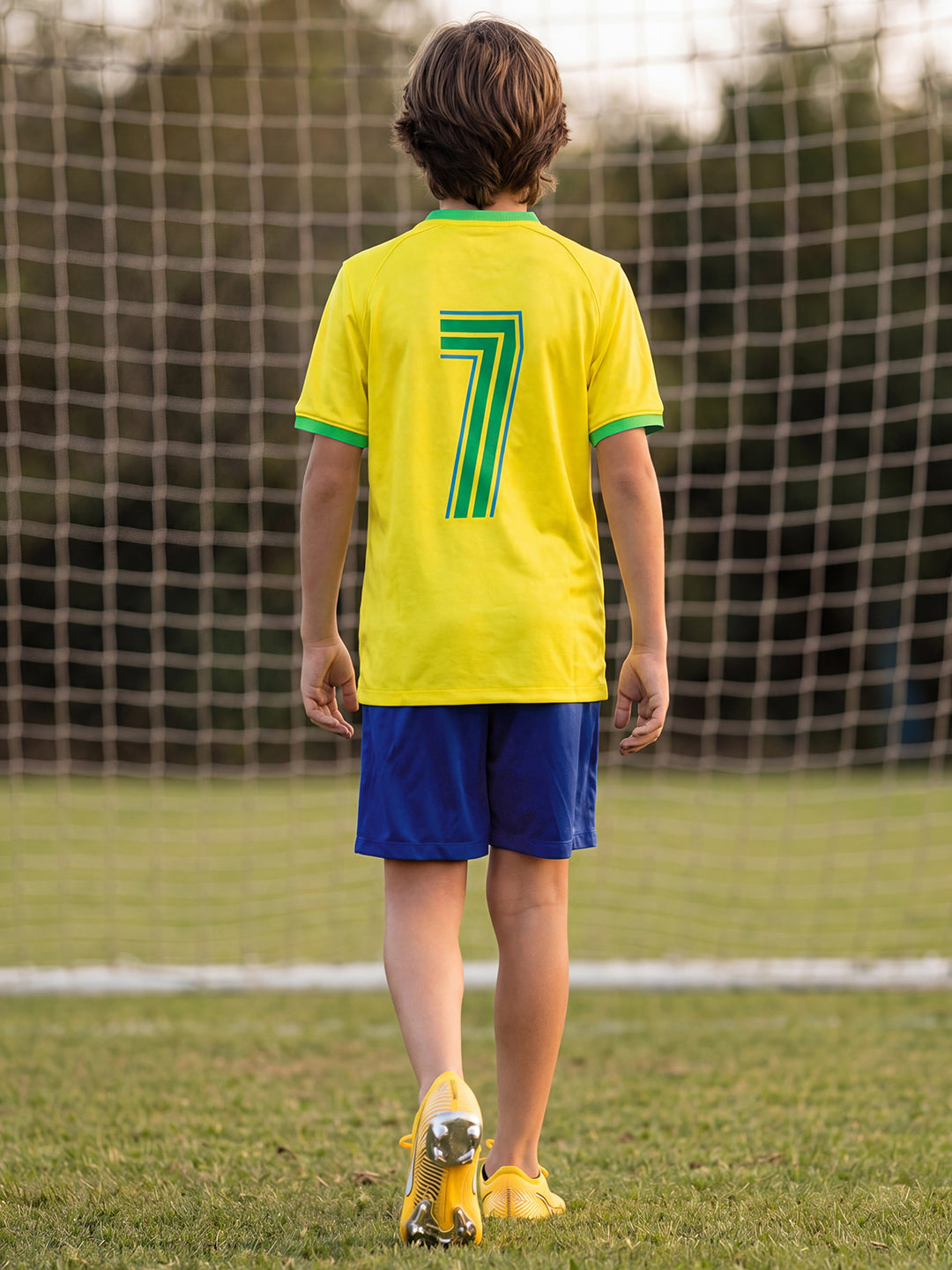 Lil Tomatoes Boys Sportswear Sets - Yellow