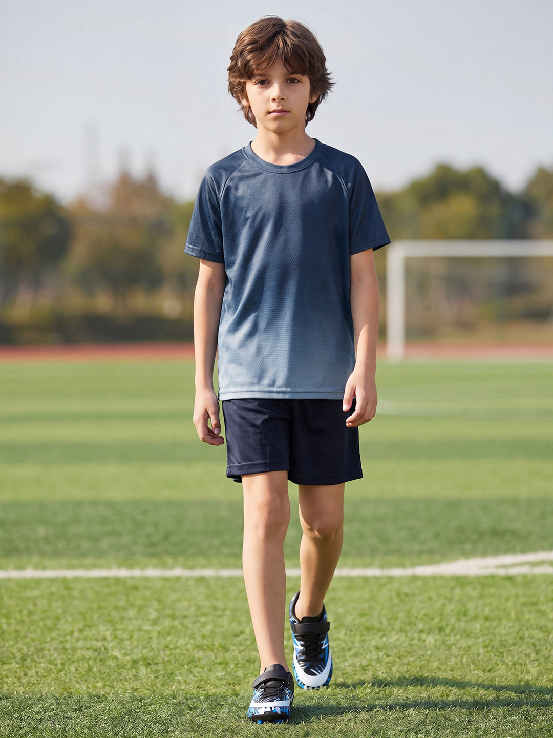 Lil Tomatoes Boys Sportswear Sets - Navy Blue